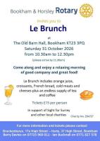 Flier for Le Brunch 2026